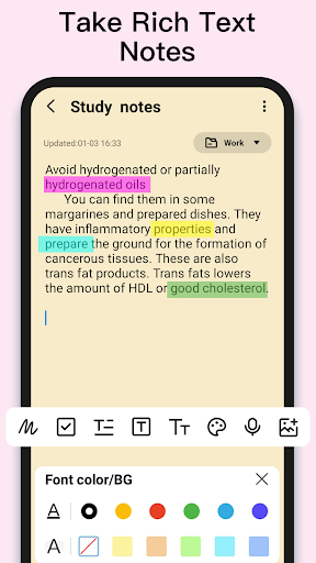Screenshot of Notepad: Notes & Easy Notebook