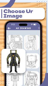 Draw AR : Titan TV MAN