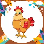 Cover Image of 下载 Offline Coloring Book: Chicken  APK