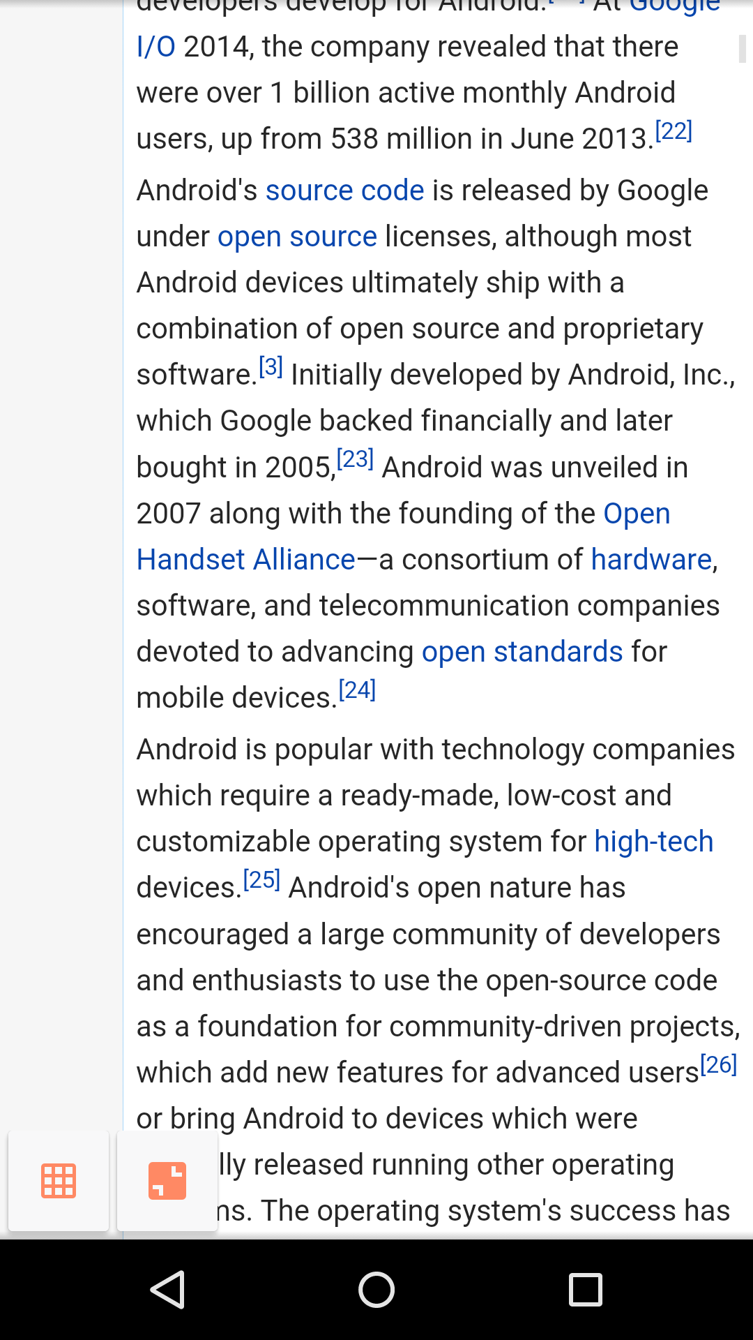 Android application Sleipnir Mobile - Web Browser screenshort