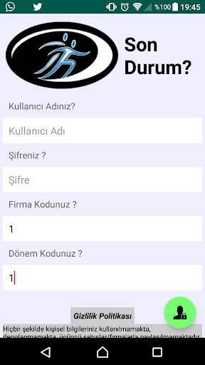 Android application Son Durum screenshort
