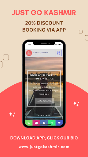 Android application Just Go Kashmir screenshort