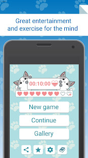 2048 – logic puzzle-game for your brain with cats