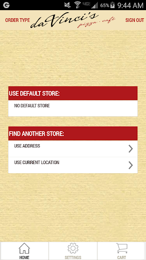Da Vincis Pizza Cafe Screen 2