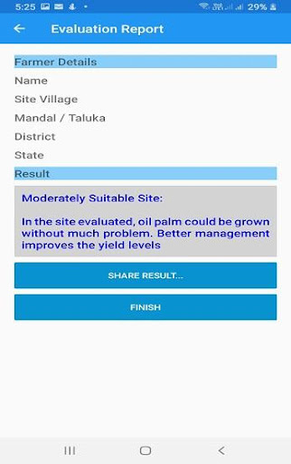 Oil Palm Site Suitability Screen 3