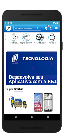 Android application JF DISTRIBUIDORA screenshort