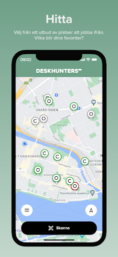 Android application Deskhunters screenshort