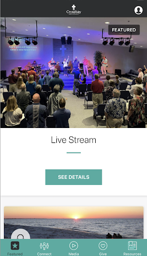 Android application CrossWay Bible Church screenshort
