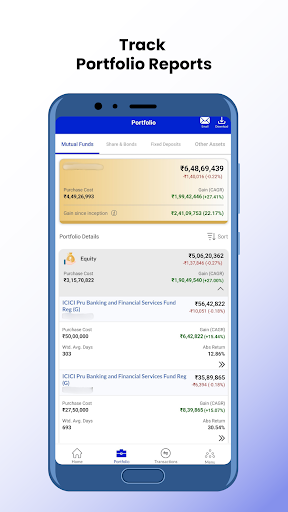 CNVMONEY: Mutual Fund, SIP, Screen 3