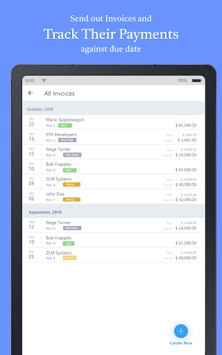 Screenshot of Accounting Bookkeeping