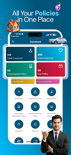 Insurance & Policy Management Screenshot 1 - AppWisp.com