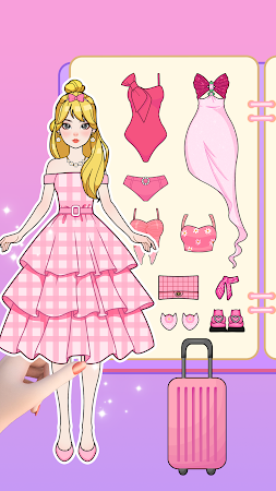 Game screenshot Paper Doll Diary: Dress Up DIY hack