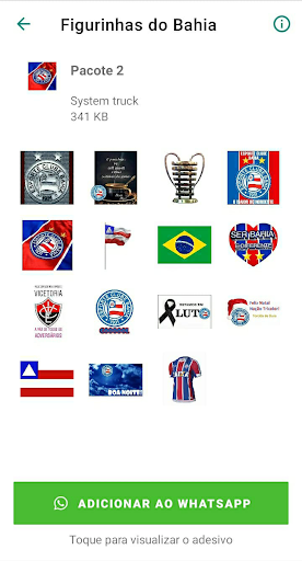 Figurinhas do Bahia Screen 2