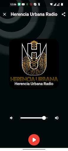 Android application Herencia Urbana Radio screenshort