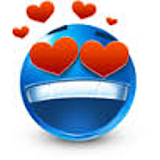 Emotion Sticker Whatsapp(blue) icon