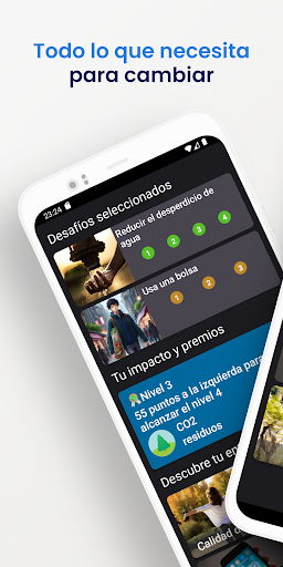 Vista previa de la aplicación