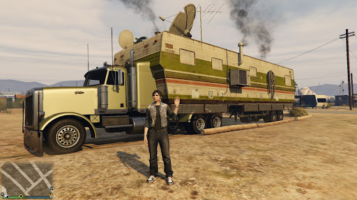 Android application Offroad truck driving games 3D screenshort