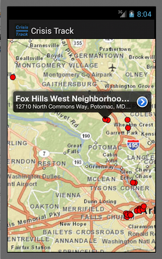 Crisis Track™ Screen 2