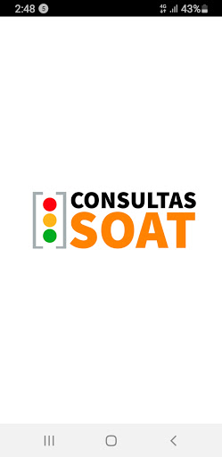 Android application Consulta SOAT y AFOCAT screenshort