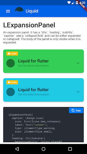 Liquid Expo - Advance Flutter - Ứng dụng trên Google Play