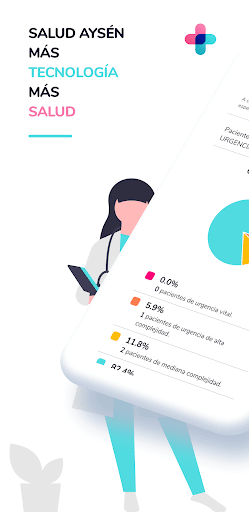 Android application Salud Aysén screenshort