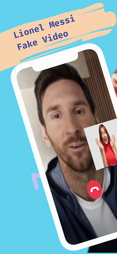 Android application Messi & CR7 - Fake Video Call screenshort