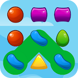 Candy Shapes Link and Merge Games icon