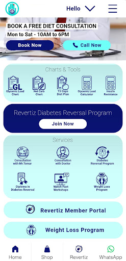 Android application Diabexy screenshort