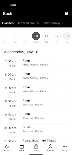 Studio Form Screen 2