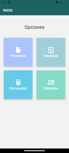 Android application Ventanapp screenshort