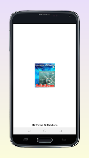 Android application HC Verma 12 Solutions screenshort