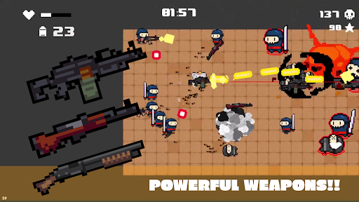 Android application GUNS ARENA SURVIVOR screenshort