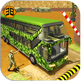 Army Bus Transporter Coach Fun icon
