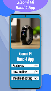 Xiaomi Mi Band 4 App Guide