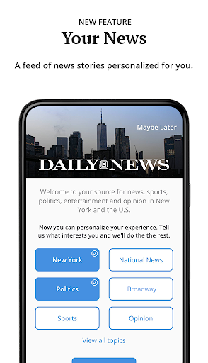 Android application New York Daily News screenshort