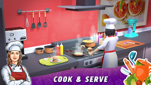 Android application Chef Simulator - Cooking Games screenshort