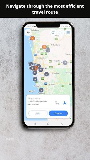 RouteSONAR Rider Screen 2