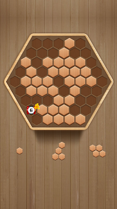 Wooden Hexagon Block