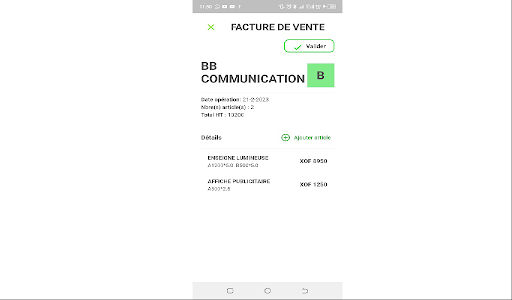 LE FACTURIER 229 Screen 3