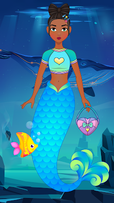 Mermaid Princess Dress Upのおすすめ画像5