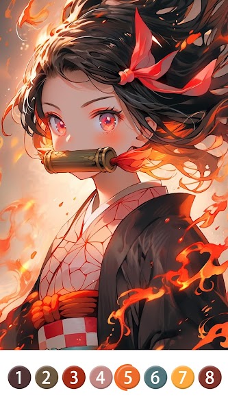Painting Book - Anime Color 2.121 APK + Mod (Unlimited money) for Android