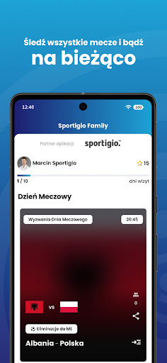 FanApp Sportigio Screen 3