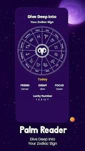 palm reader - Zodiac Horoscope