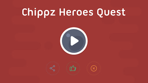 Android application Chippz Heroes Quest screenshort