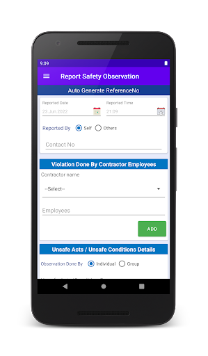 PPGCL Suraksha App Screen 3
