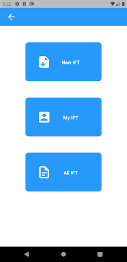 FCV IFT App Screen 2