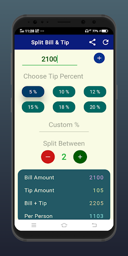 Split Bill Screen 3