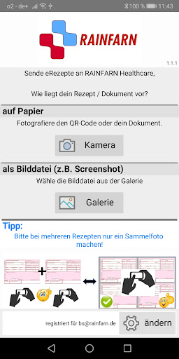 Android application Rainfarn screenshort