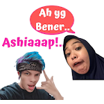 Cover Image of Download Sticker WA Youtuber Indonesia  APK