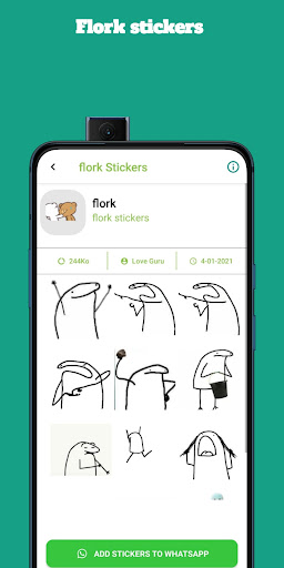 FLork Stickers WASticker Screen 3